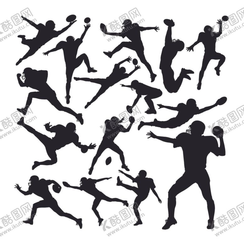 编号：63439110312034151518【酷图网】源文件下载-运动剪影