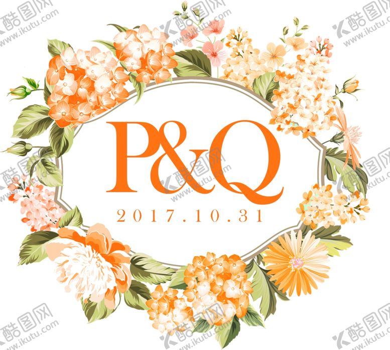 编号：62800210172355148906【酷图网】源文件下载-婚礼边框logo