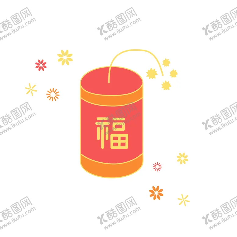 编号：76513909260205118713【酷图网】源文件下载-新年春节过年元旦图标贴纸图片