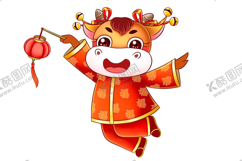 编号：59075504290029046812【酷图网】源文件下载-牛年形象