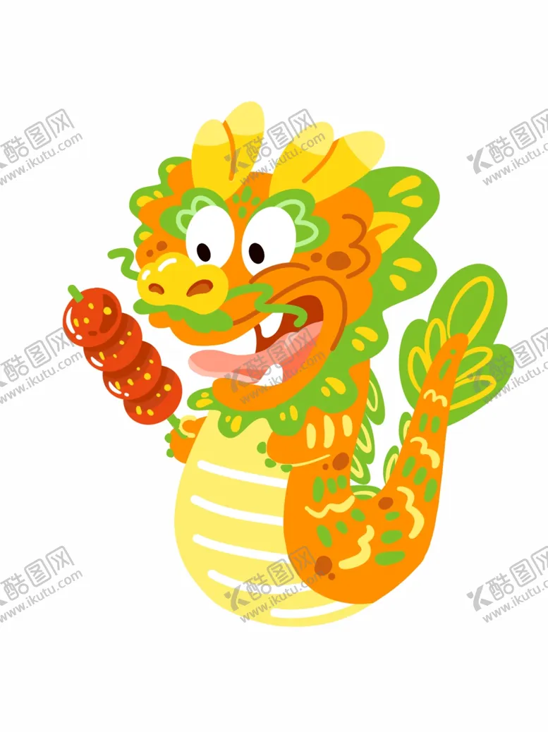 编号：76226712090306072332【酷图网】源文件下载-龙年插画