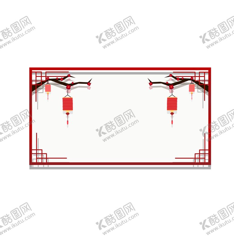 编号：40140006172332541927【酷图网】源文件下载-中国风花纹花边边框素材