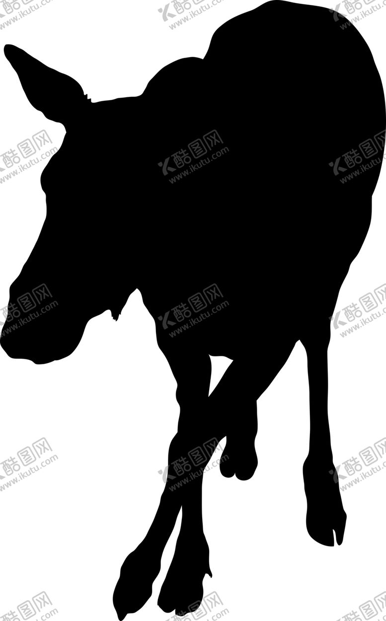 编号：95530404141007559533【酷图网】源文件下载-动物剪影