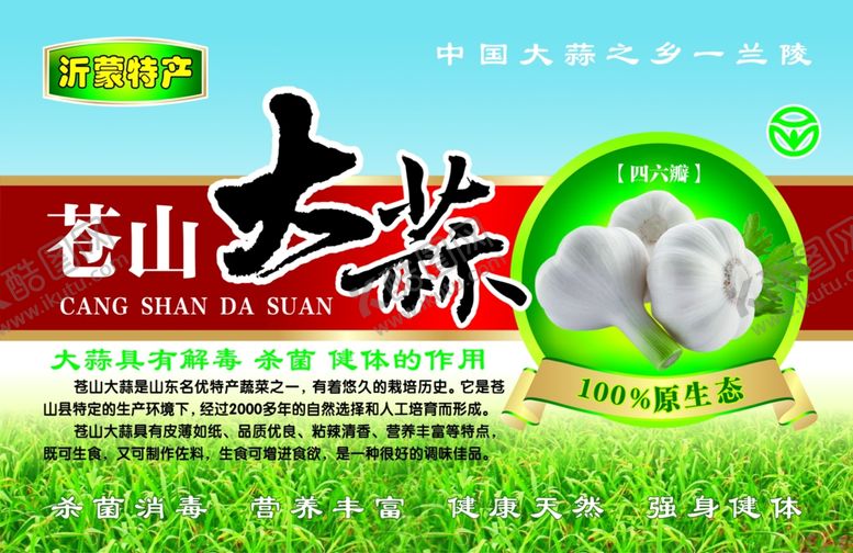 编号：96435302231710055544【酷图网】源文件下载-苍山大蒜