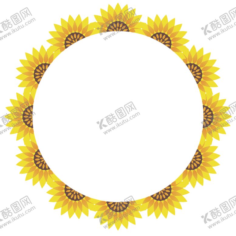 编号：29911106252338572392【酷图网】源文件下载-向日葵背景