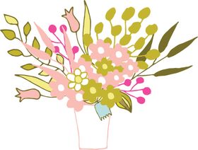 水彩植物