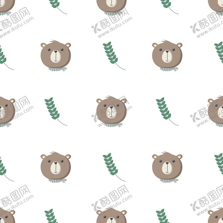 编号：73838909291722429900【酷图网】源文件下载-卡通印花图案