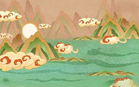 奇幻森林中的神秘景象