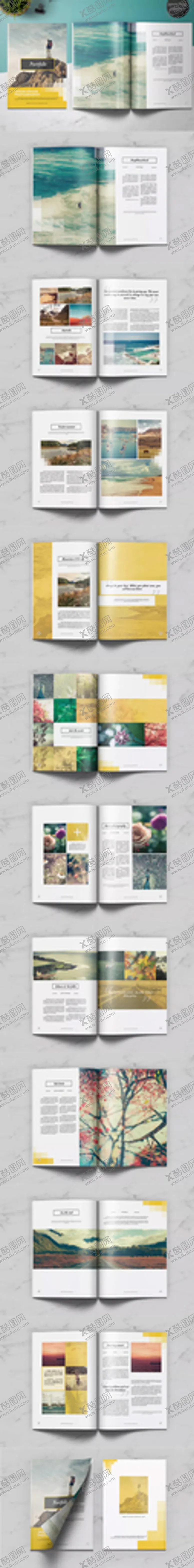 编号：68237302121254566621【酷图网】源文件下载-ID画册 企业宣传册 产品手册