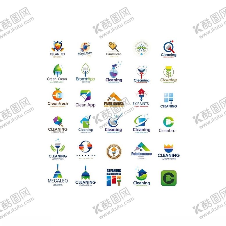 编号：49006309260914158925【酷图网】源文件下载-多样企业标志集合