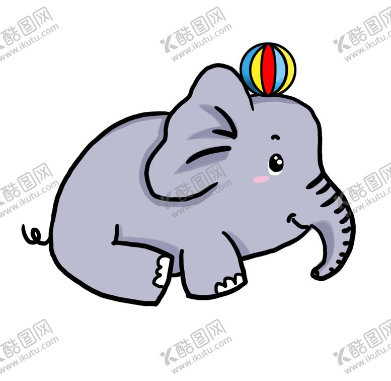 编号：55932205051948517890【酷图网】源文件下载-卡通象