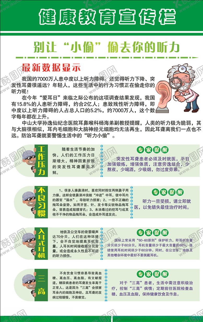 编号：19523505090231035373【酷图网】源文件下载-健康教育宣传栏