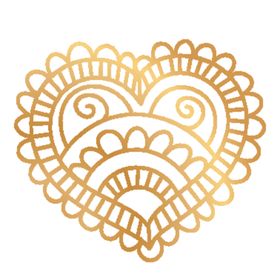 创意金色花纹图案设计