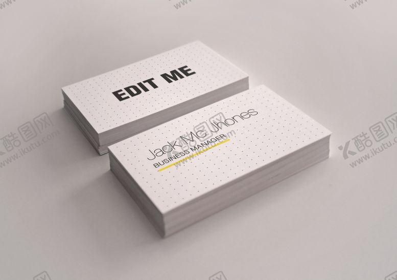 编号：54744809290432181808【酷图网】源文件下载-名片样机