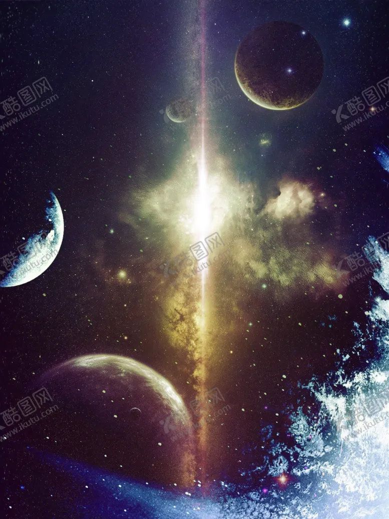 编号：67288903231406253486【酷图网】源文件下载-科幻宇宙背景素材