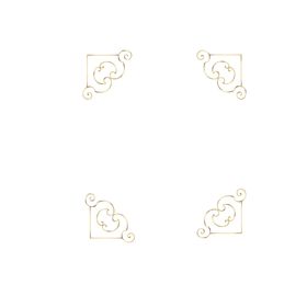 欧式金色边框