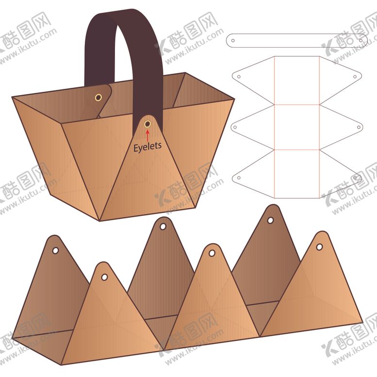 编号：48542909230511316805【酷图网】源文件下载-包装盒刀模