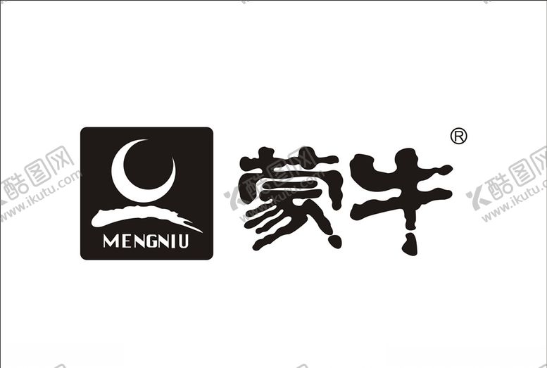 编号：25906309170450092989【酷图网】源文件下载-蒙牛标志