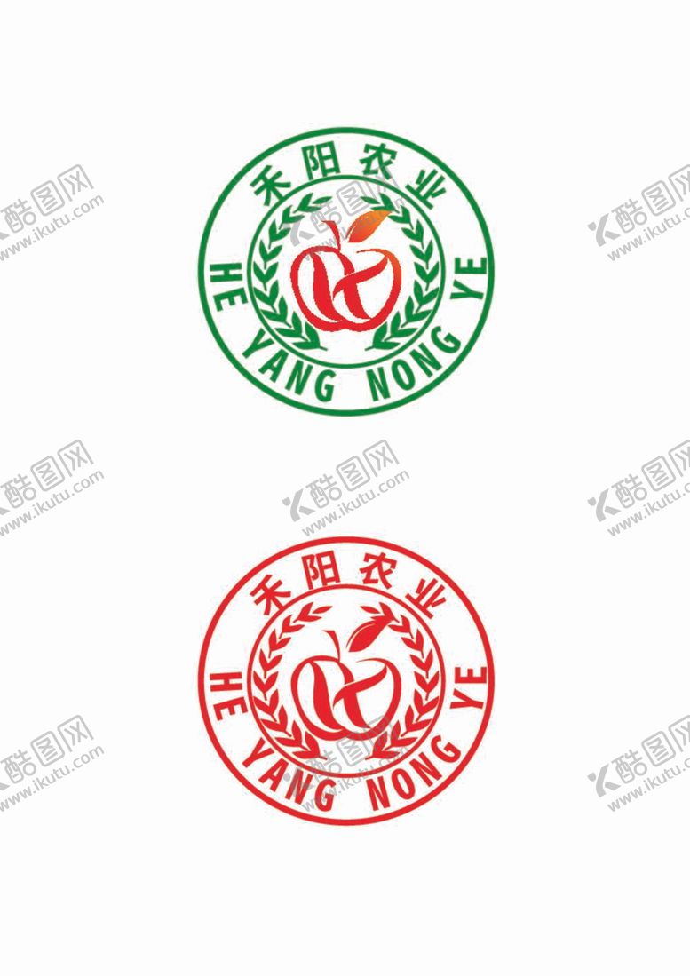 编号：20439609242145072856【酷图网】源文件下载-农业标识设计