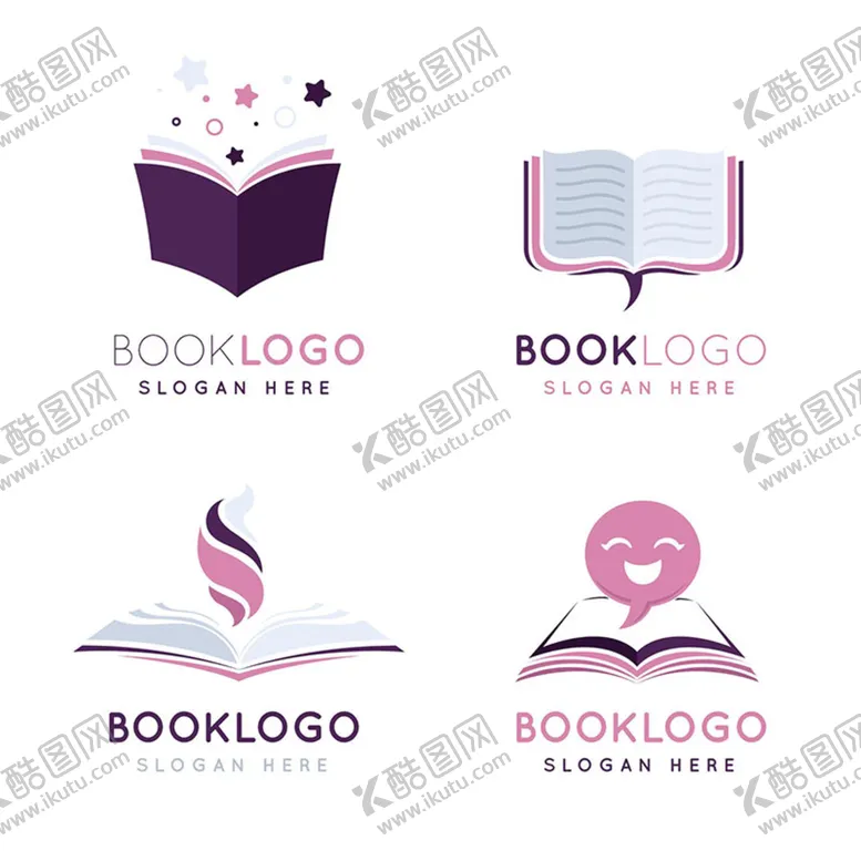 编号：36825109270724476045【酷图网】源文件下载-书本logo