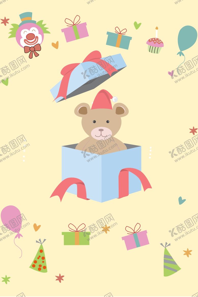编号：48843605120750033071【酷图网】源文件下载-儿童卡通背景图片素材PSD格式