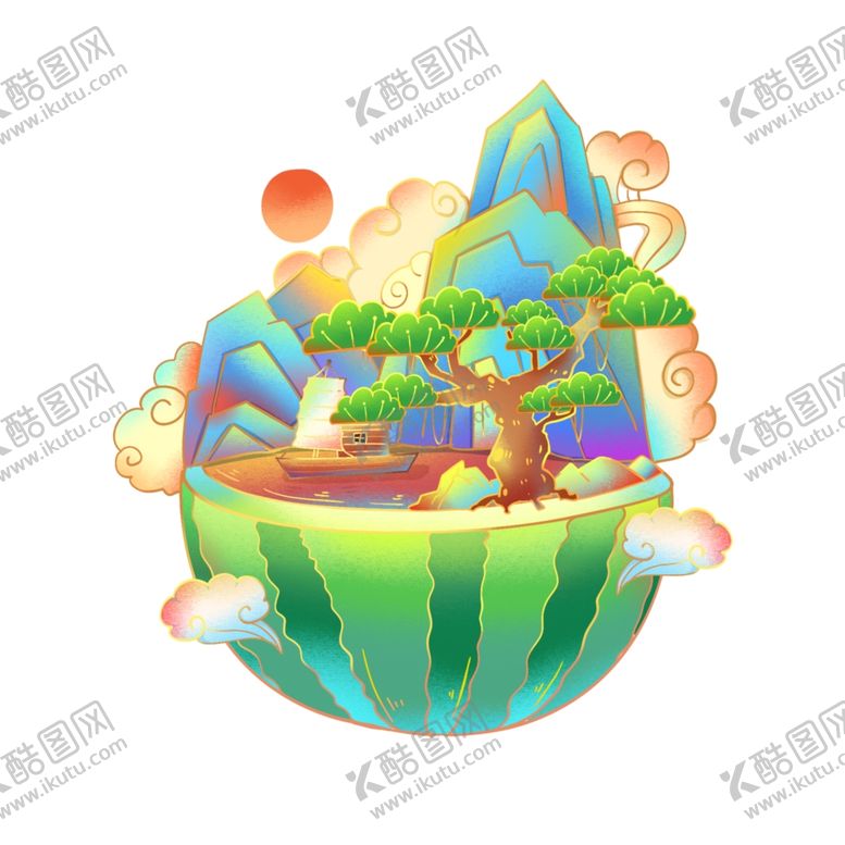 编号：85889507061152272260【酷图网】源文件下载-小暑海报小暑素材大暑素材
