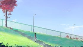 小清新简约创意海报图片手绘风安逸二次元