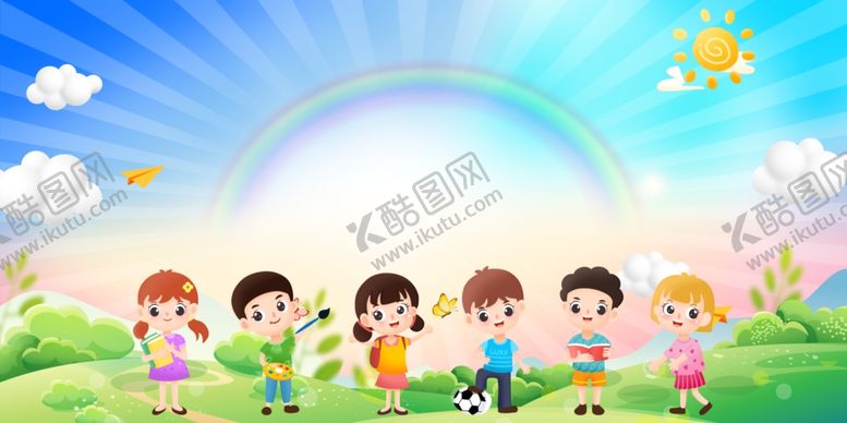 编号：37982710202257056478【酷图网】源文件下载-幼儿园卡通素材
