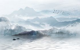 水墨山水