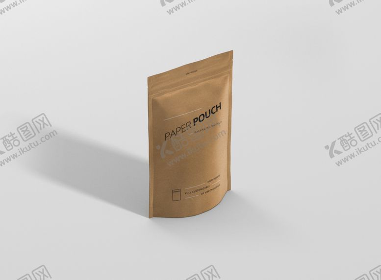编号：39553904301126291265【酷图网】源文件下载-牛皮纸纸袋包装样机