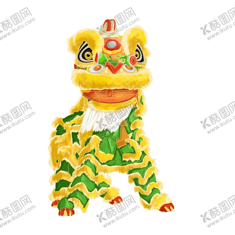 编号：80379110181348411455【酷图网】源文件下载-狮子插画