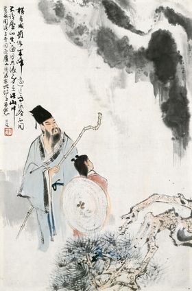 刘旦宅国画