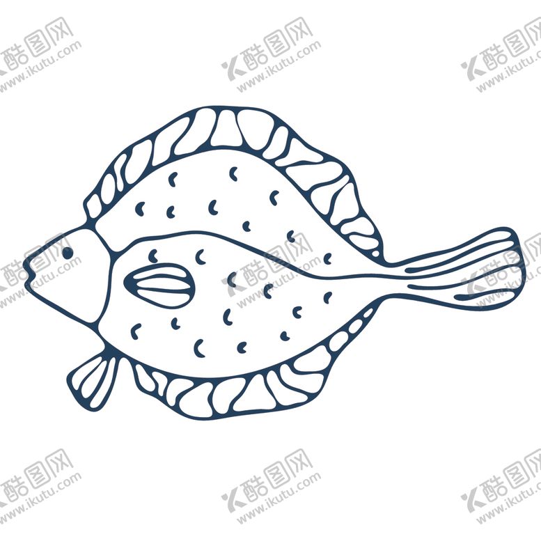 编号：35215609120953157538【酷图网】源文件下载-手绘海洋生物
