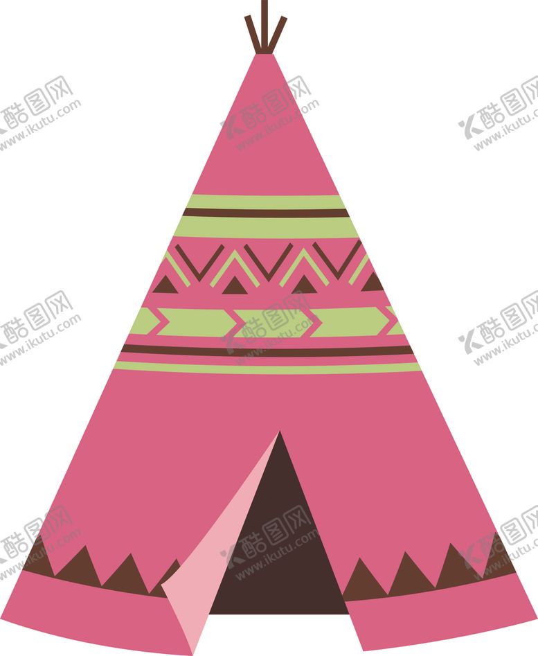 编号：73026809121006374932【酷图网】源文件下载-卡通帐篷