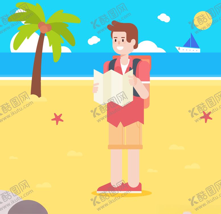 编号：26466009300550262158【酷图网】源文件下载-旅客游客