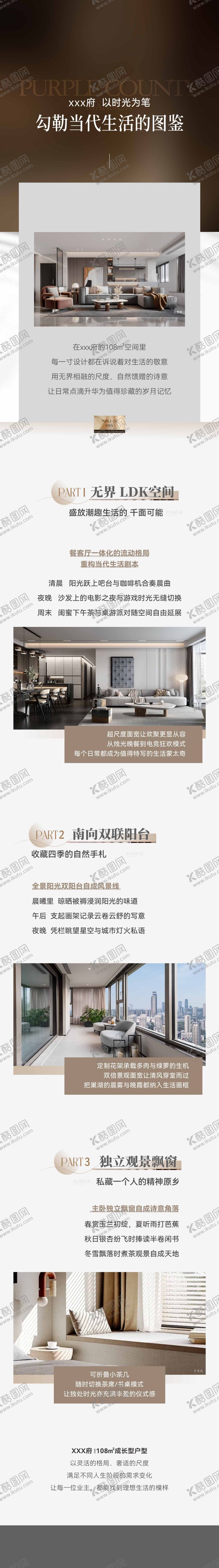 编号：23222011150031319912【酷图网】源文件下载-软文长图户型价值点