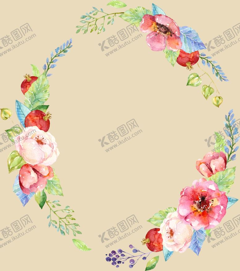 编号：16636609160348158166【酷图网】源文件下载-花环