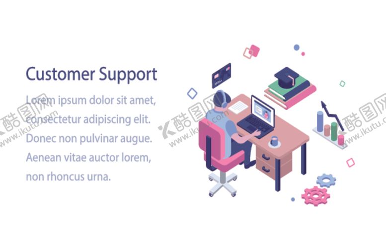 编号：75024410120152112681【酷图网】源文件下载-办公场景创意插画