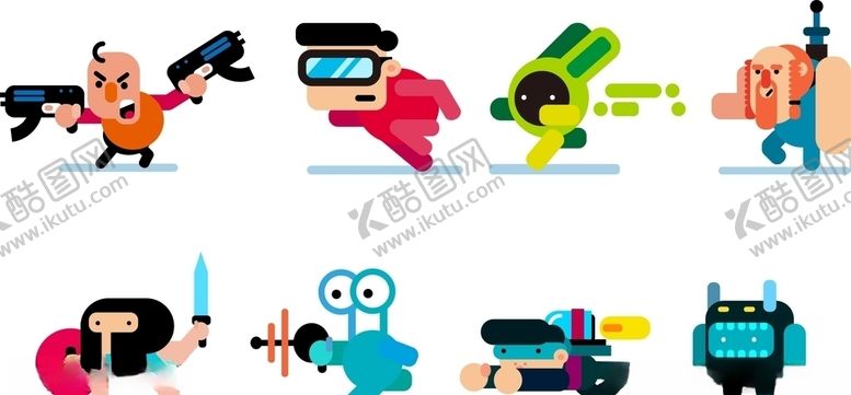 编号：57980809231238044704【酷图网】源文件下载-酷酷游戏角色