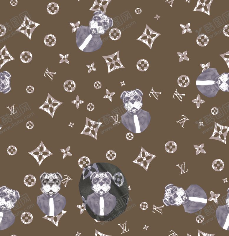 编号：21809909221218178820【酷图网】源文件下载-大牌印花