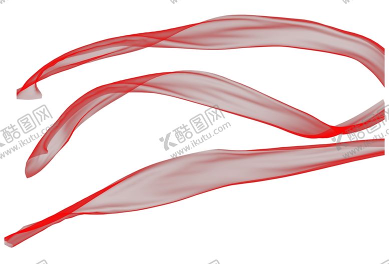 编号：72919110071753488356【酷图网】源文件下载-红丝带国庆节彩带红色装饰