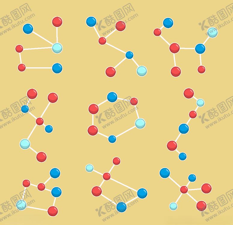 编号：54355709210143038298【酷图网】源文件下载-分子背景