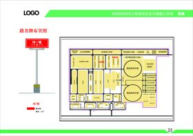 路名牌布置图