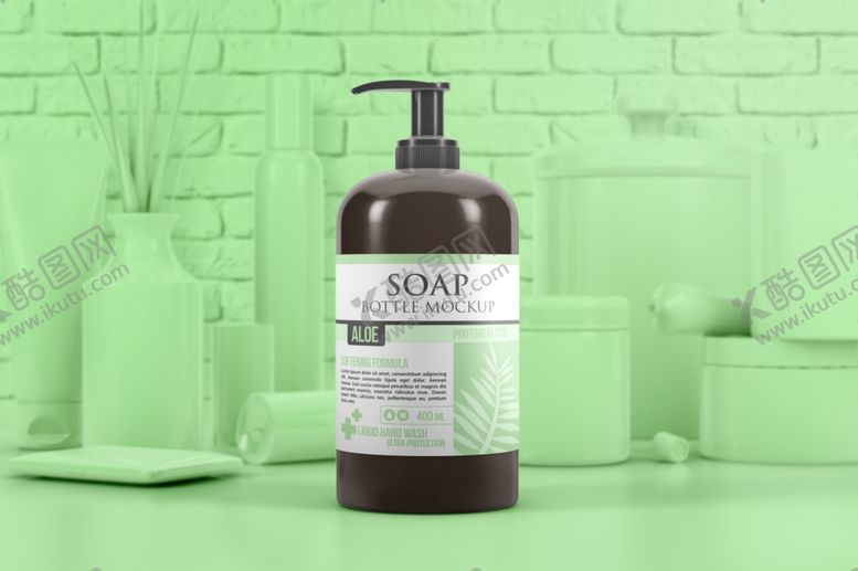 编号：89549409221905113202【酷图网】源文件下载-洗发水包装样机