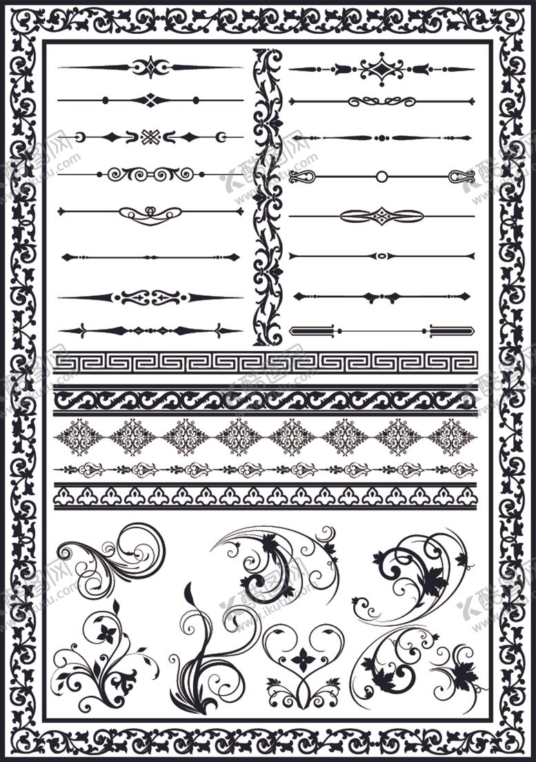 编号：28896009251433119746【酷图网】源文件下载-古典花纹