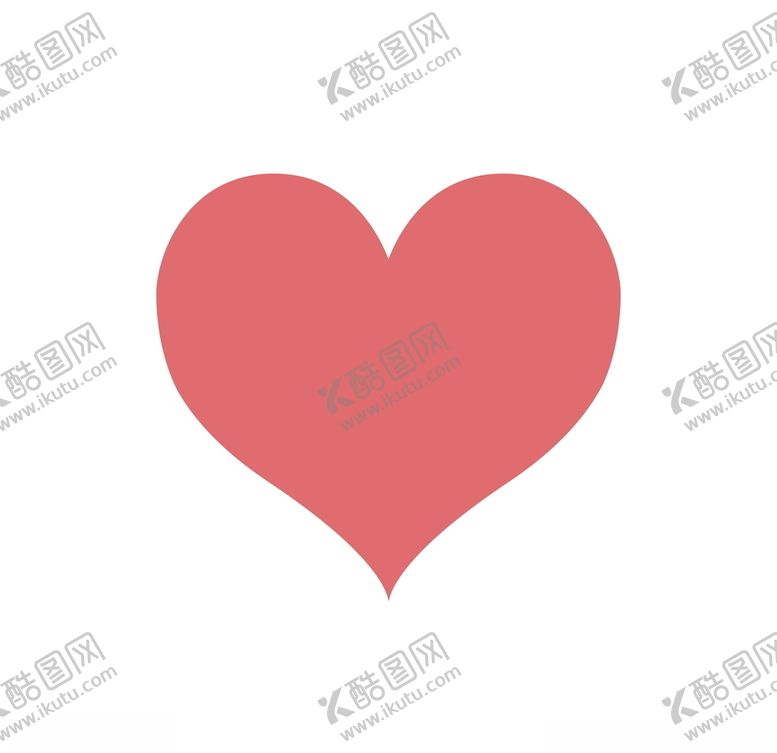 编号：36012405110938209369【酷图网】源文件下载-红色心形