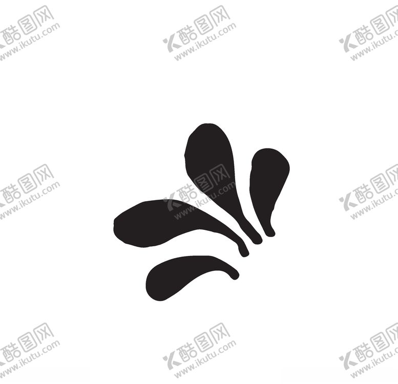 编号：61733107090628132506【酷图网】源文件下载-黑白涂鸦植物