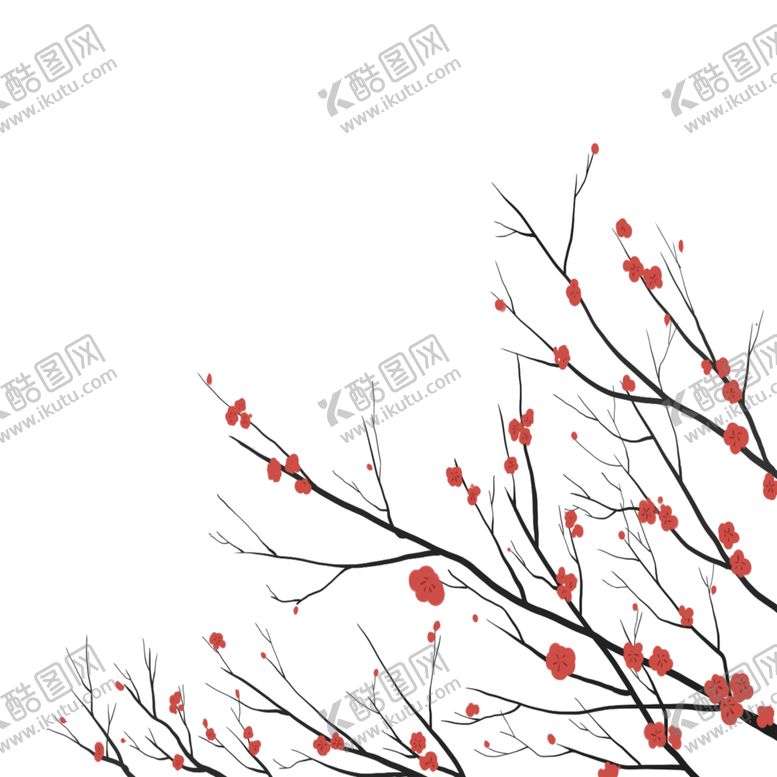 编号：31162005040158074692【酷图网】源文件下载-梅花素材