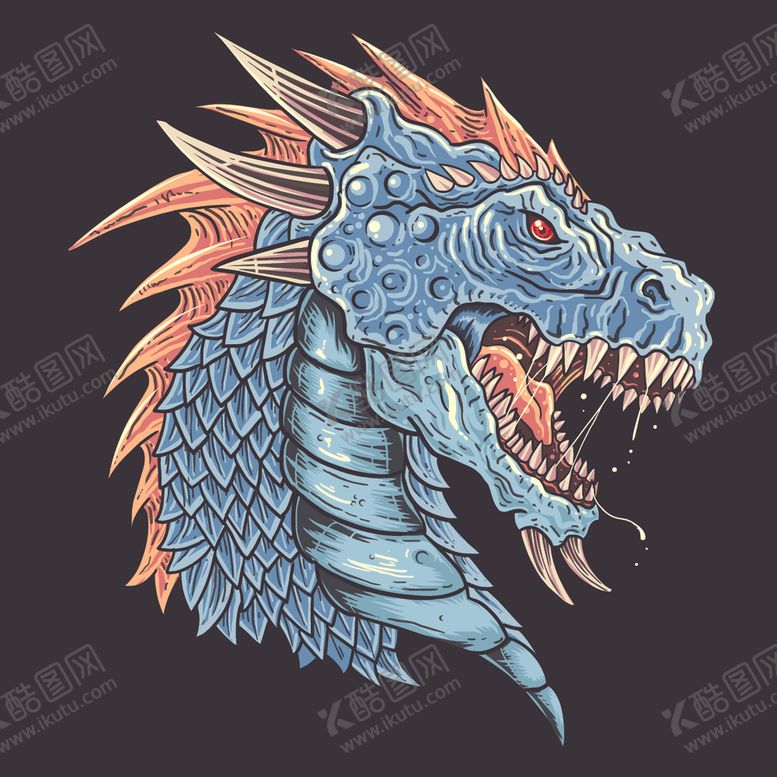 编号：78922010290829016891【酷图网】源文件下载-恐龙图标