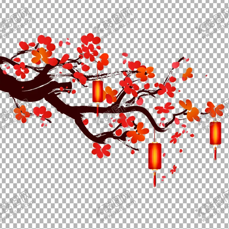 编号：10857409211445446597【酷图网】源文件下载-透明底灯笼          